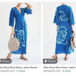 JALINE “Ellen” maxi dress